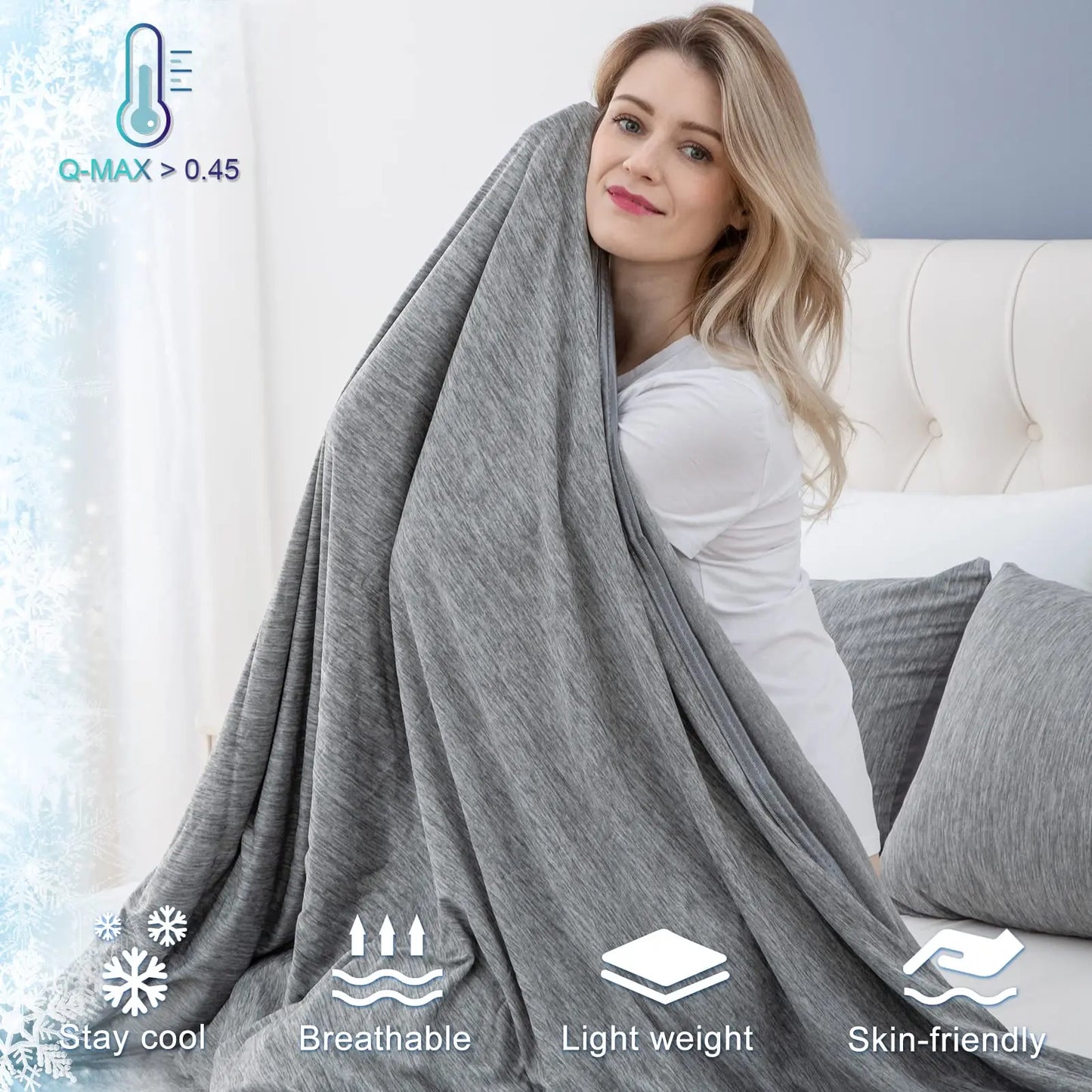 Pillowpeak™ Self-Cooling Cotton Blanket